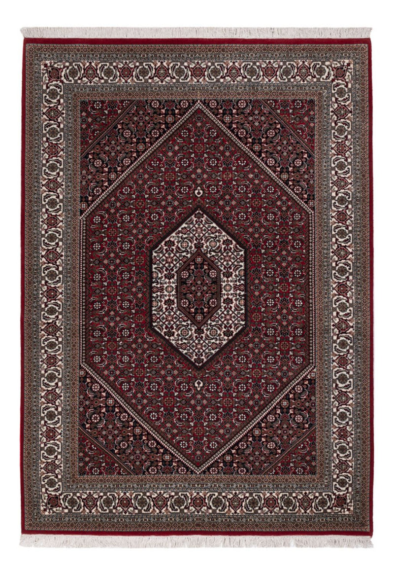 Orientaliska mattor - Bijar - Indus - 204 x 145 cm - mörkbrun