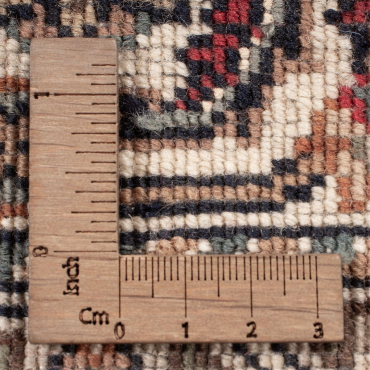 Orientaliska mattor - Bijar - Indus - 204 x 145 cm - mörkbrun