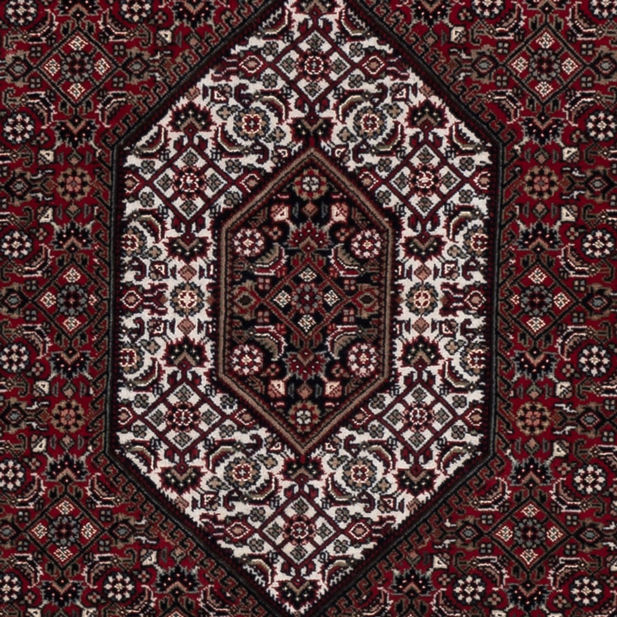 Orientaliska mattor - Bijar - Indus - 202 x 138 cm - mörkbrun