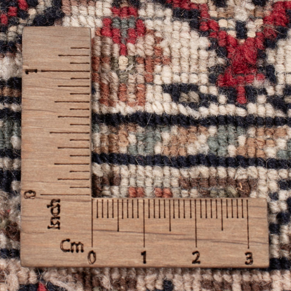 Orientaliska mattor - Bijar - Indus - 202 x 138 cm - mörkbrun