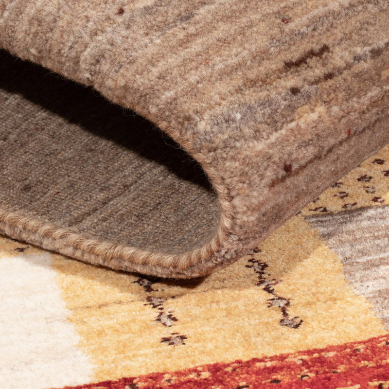 Gabbeh-mattan - Loribaft Indus - 216 x 147 cm - flerfärgad