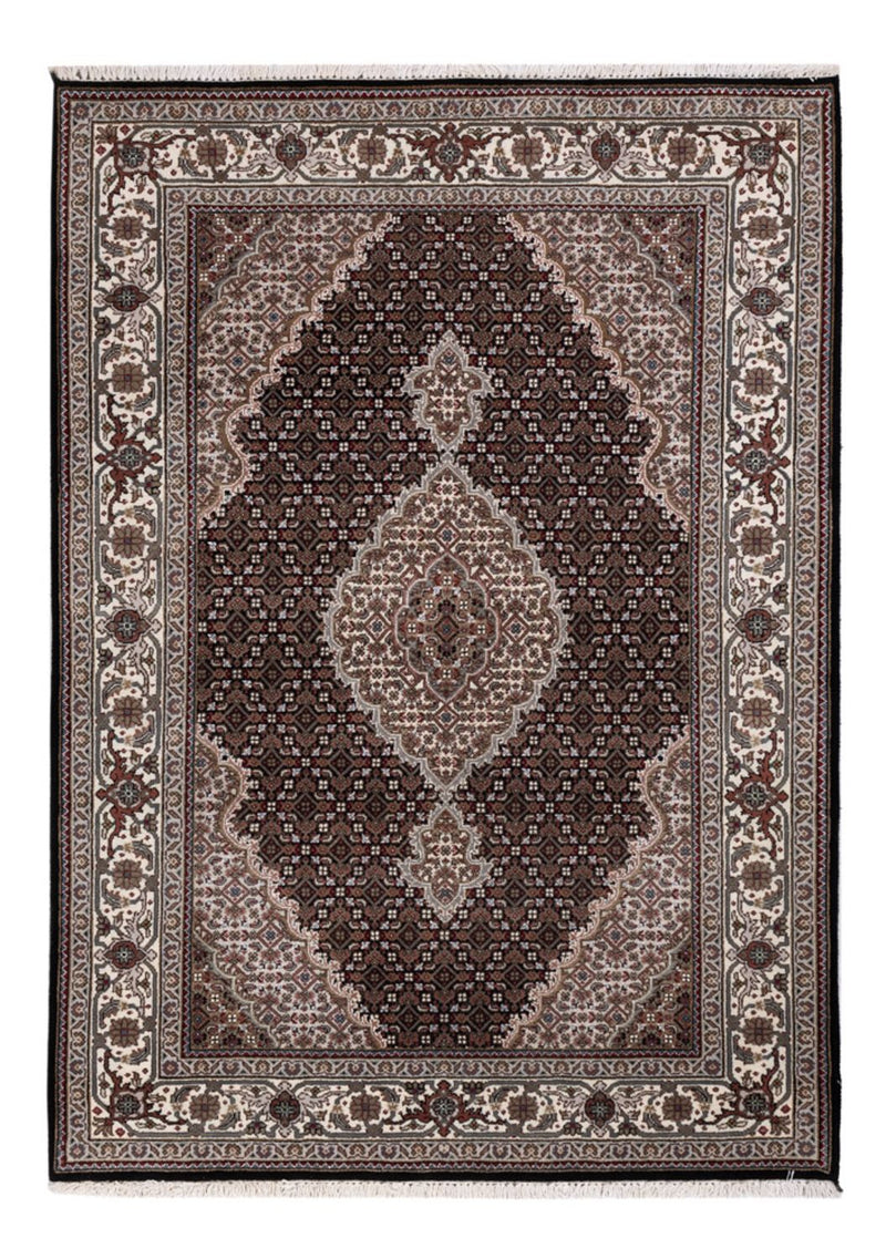Orientaliska mattor - Tabriz - 196 x 141 cm - mörkgrå
