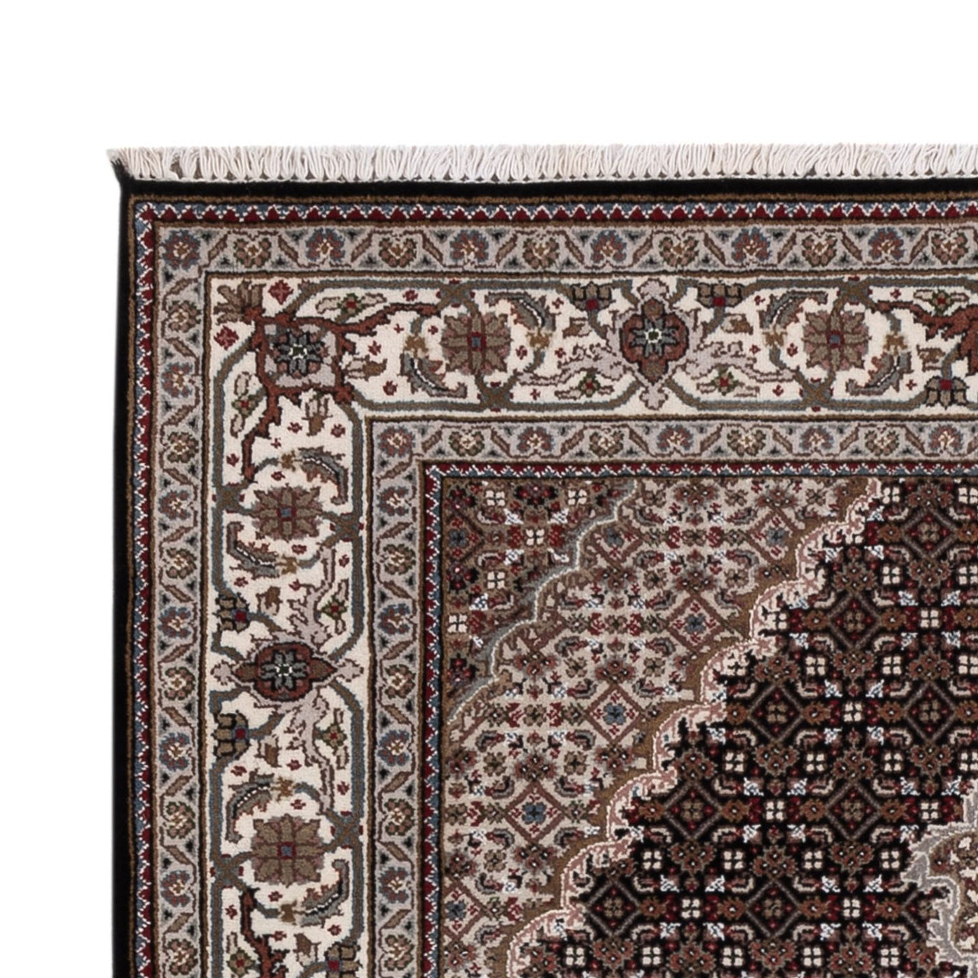 Indo Tabriz Mattan 196x141cm - Oriental Carpet