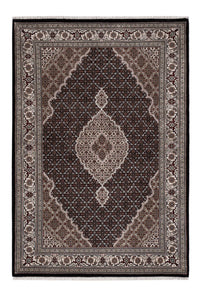 Orientaliska mattor - Tabriz - 204 x 141 cm - mörkgrå