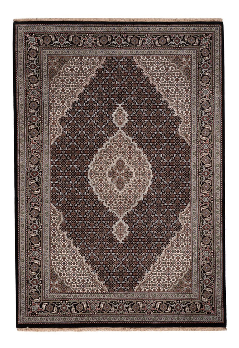 Orientaliska mattor - Tabriz - 205 x 143 cm - mörkgrå