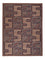 Kelim Teppich - Oriental - Soumak - 207 x 165 cm - dunkelbeige