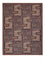 Kelim Carpet - orientalisk matta - Soumak - 205 x 166 cm - mörk beige