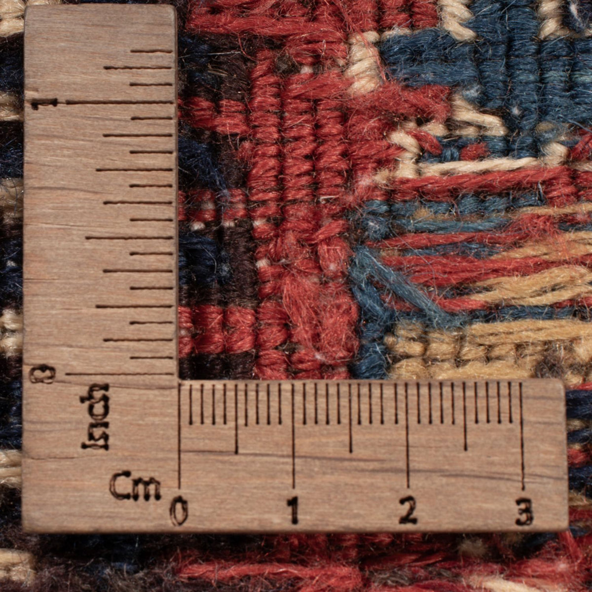 Kelim Carpet - orientalisk matta - Soumak - 205 x 166 cm - mörk beige