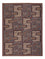 Kelim Carpet - orientalisk matta - Soumak - 209 x 166 cm - mörk beige