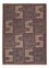 Kelim Carpet - orientalisk matta - Soumak - 215 x 159 cm - mörk beige