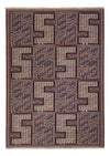 Afghansk kilim Mattan 156x223cm - Rektangulär / Mörk beige / 156 x 223 cm Rektangulär