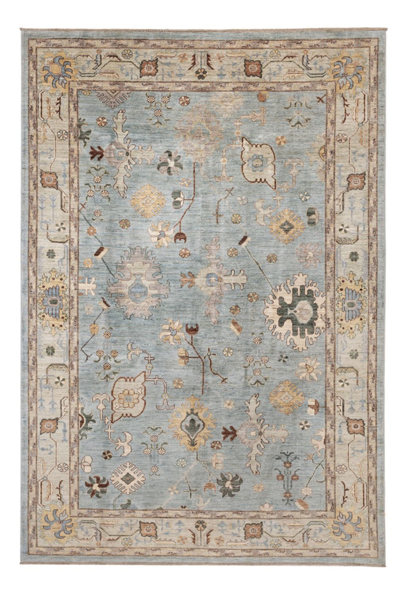 Ziegler Carpet - Usak - 296 x 200 cm - ljusblå