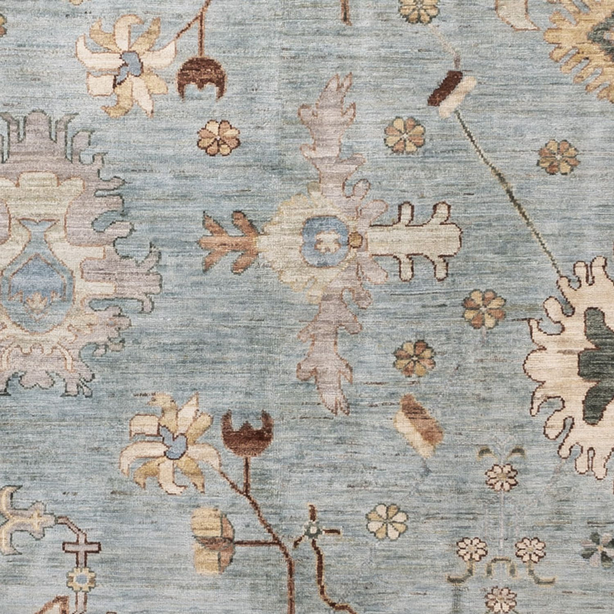 Ziegler Carpet - Usak - 296 x 200 cm - ljusblå