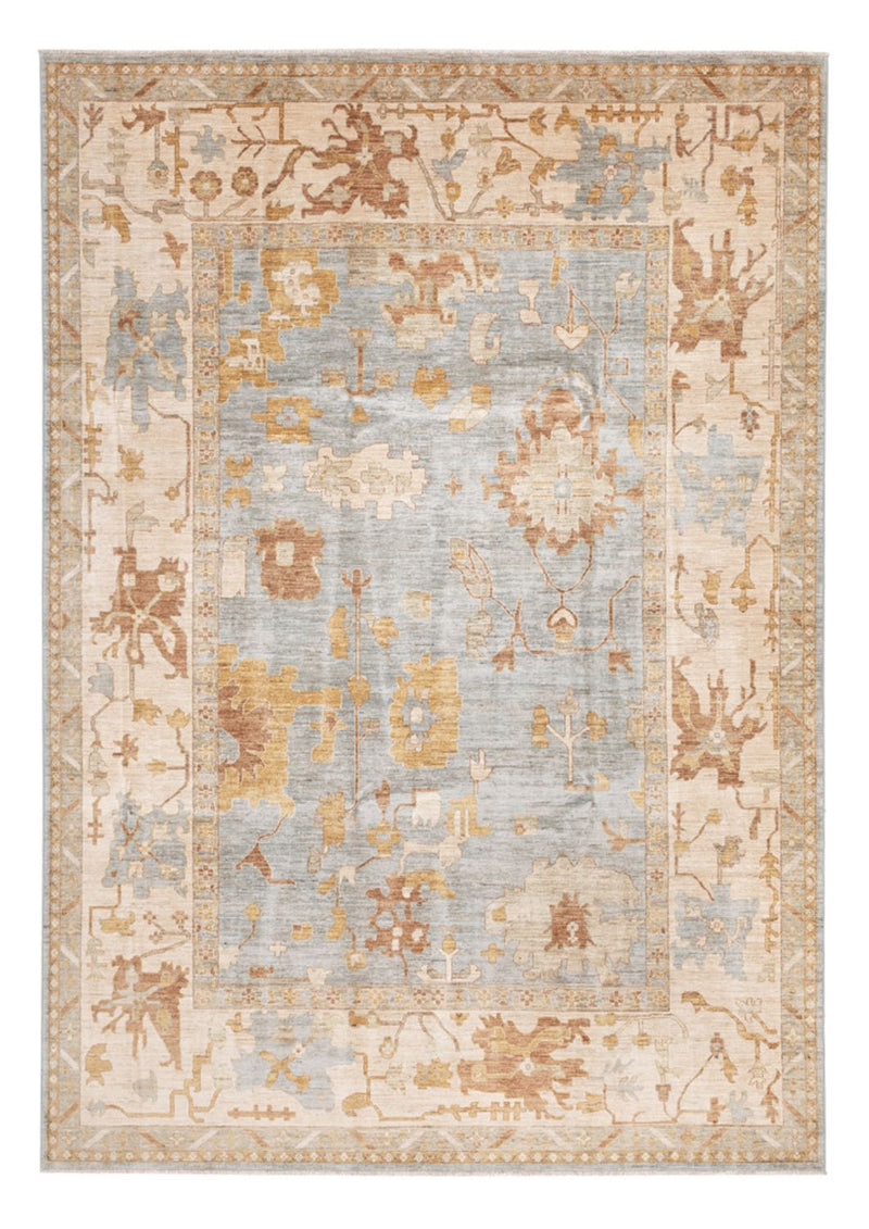 Ziegler Carpet - Usak - 348 x 246 cm - ljusblå