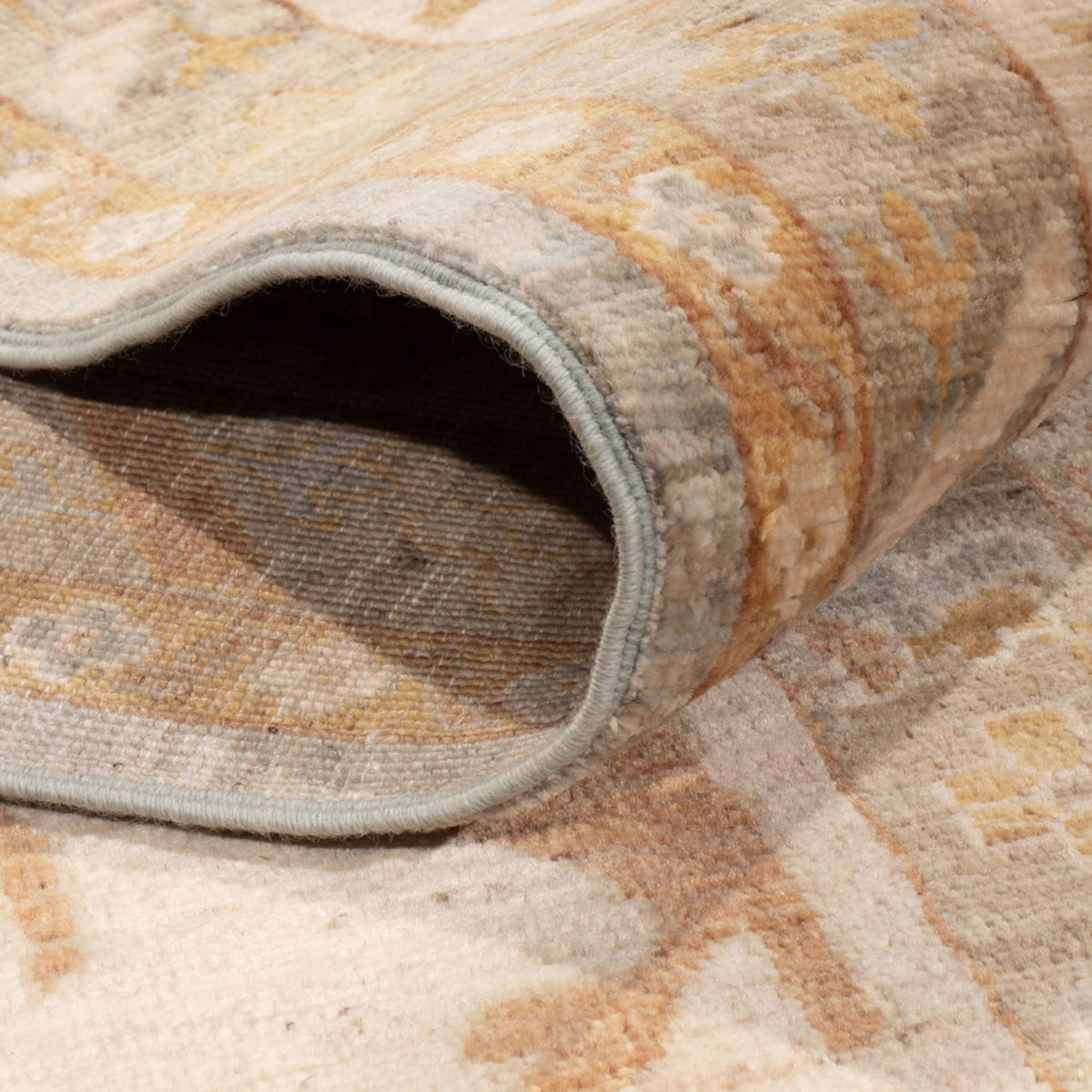 Ziegler Carpet - Usak - 348 x 246 cm - ljusblå