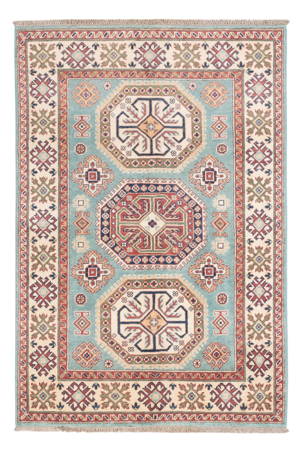 Ziegler Carpet - Kazak - 178 x 120 cm - ljusblå