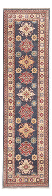 Runner Ziegler Carpet - Kazak - 303 x 80 cm - mörkblå