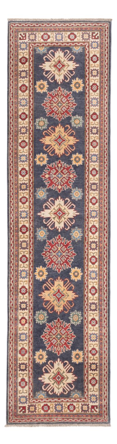 Runner Ziegler Carpet - Kazak - 303 x 80 cm - mörkblå
