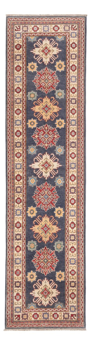Runner Ziegler Carpet - Kazak - 303 x 80 cm - mörkblå