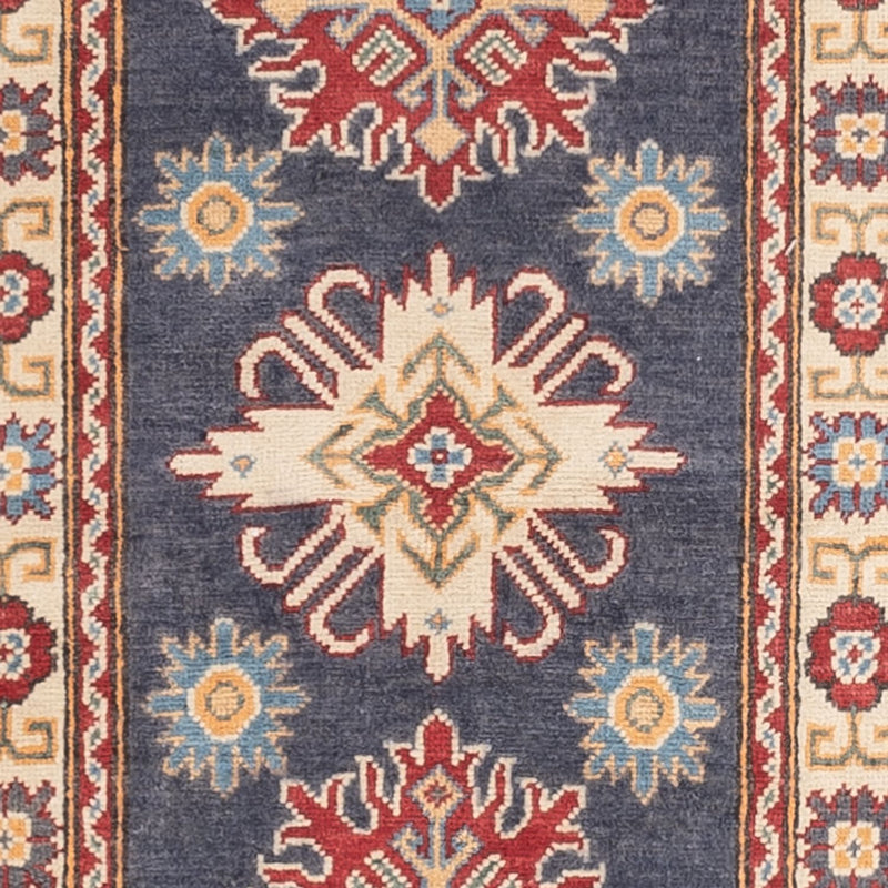 Runner Ziegler Carpet - Kazak - 303 x 80 cm - mörkblå