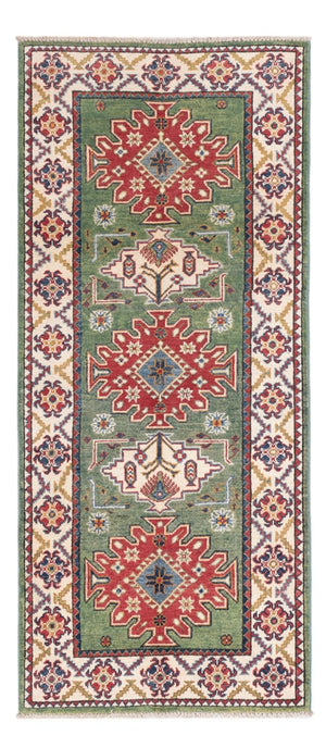 Runner Ziegler Carpet - Kazak - 192 x 83 cm - grön