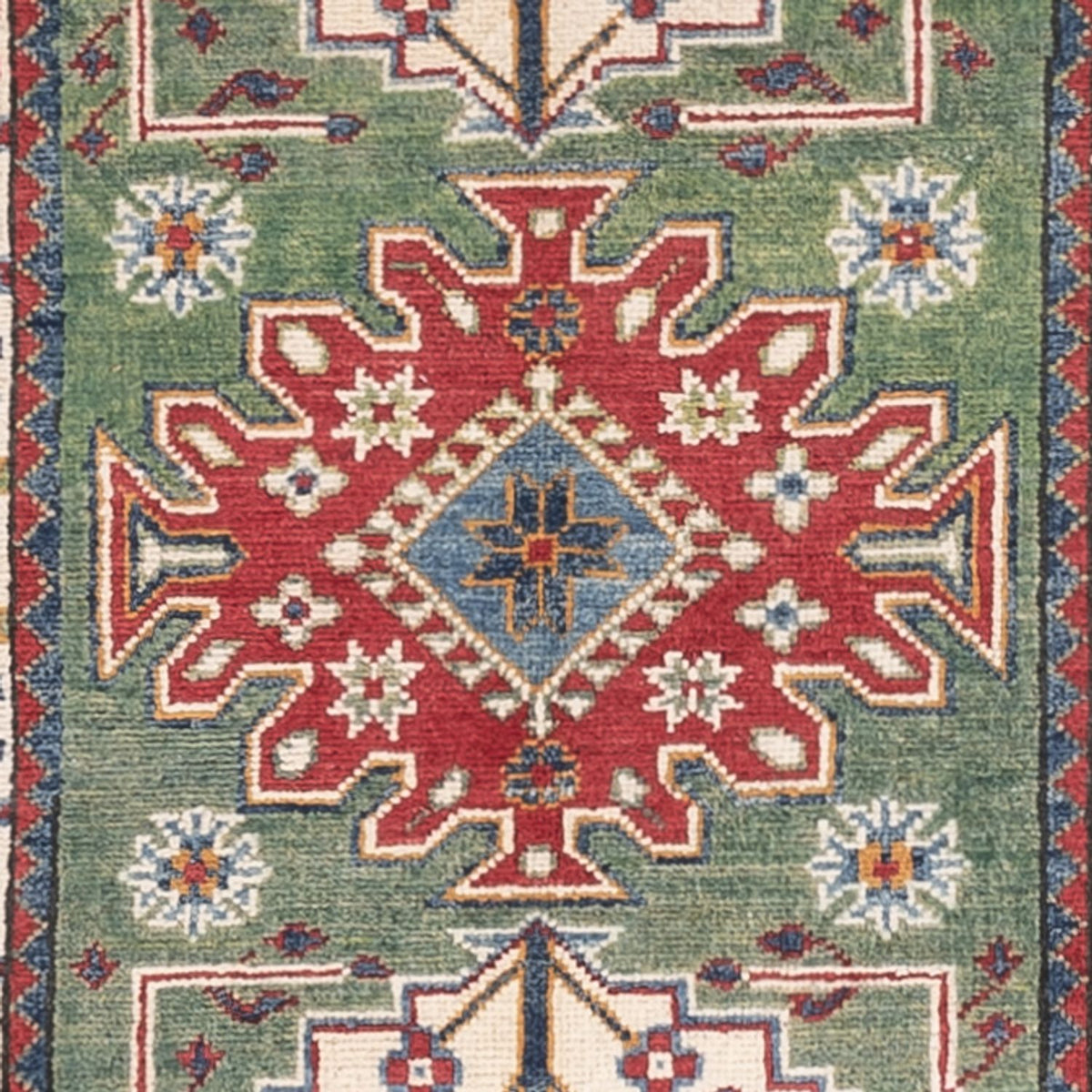 Runner Ziegler Carpet - Kazak - 192 x 83 cm - grön