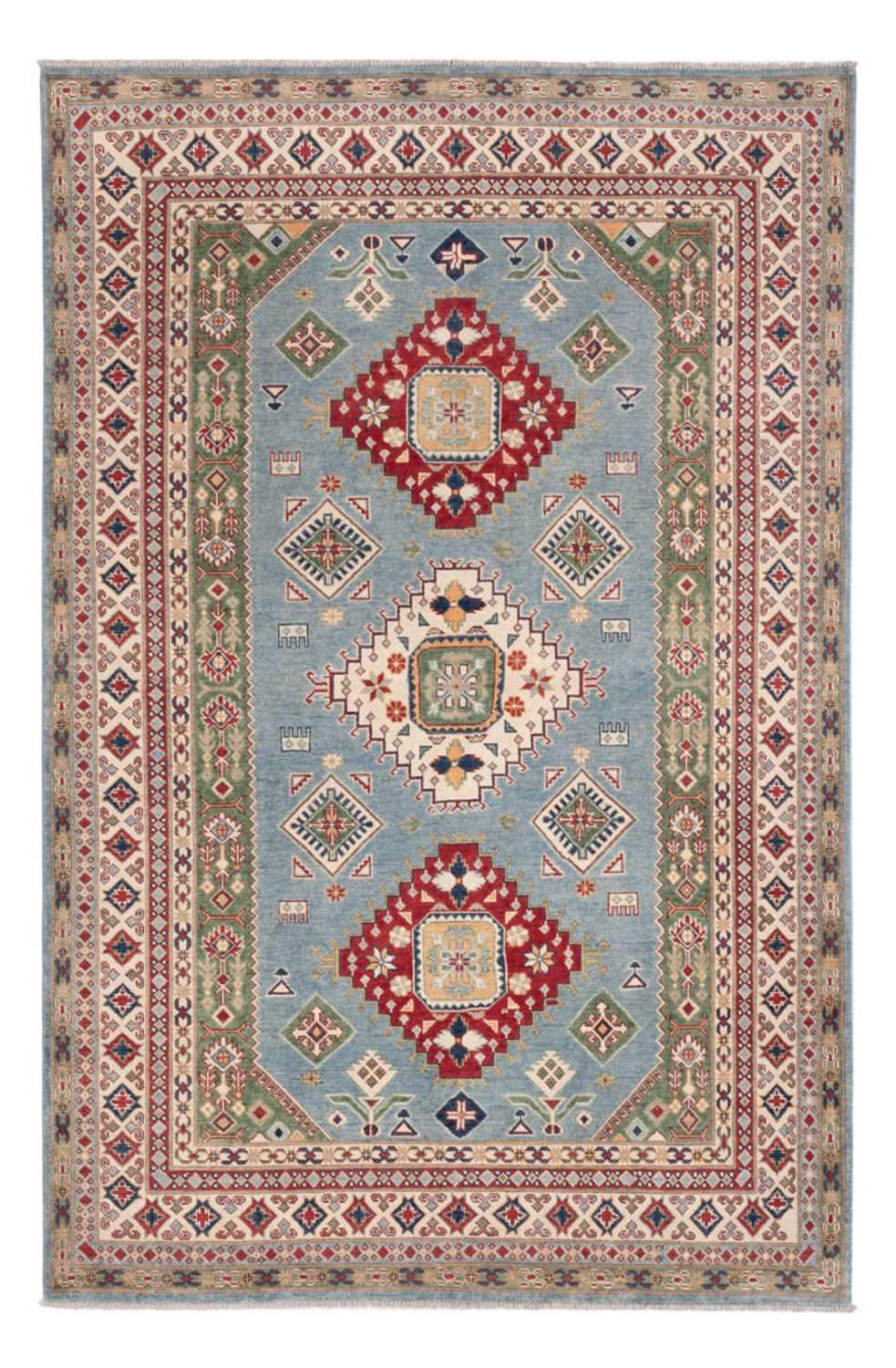 Ziegler Carpet - Kazak - 291 x 195 cm - ljusblå