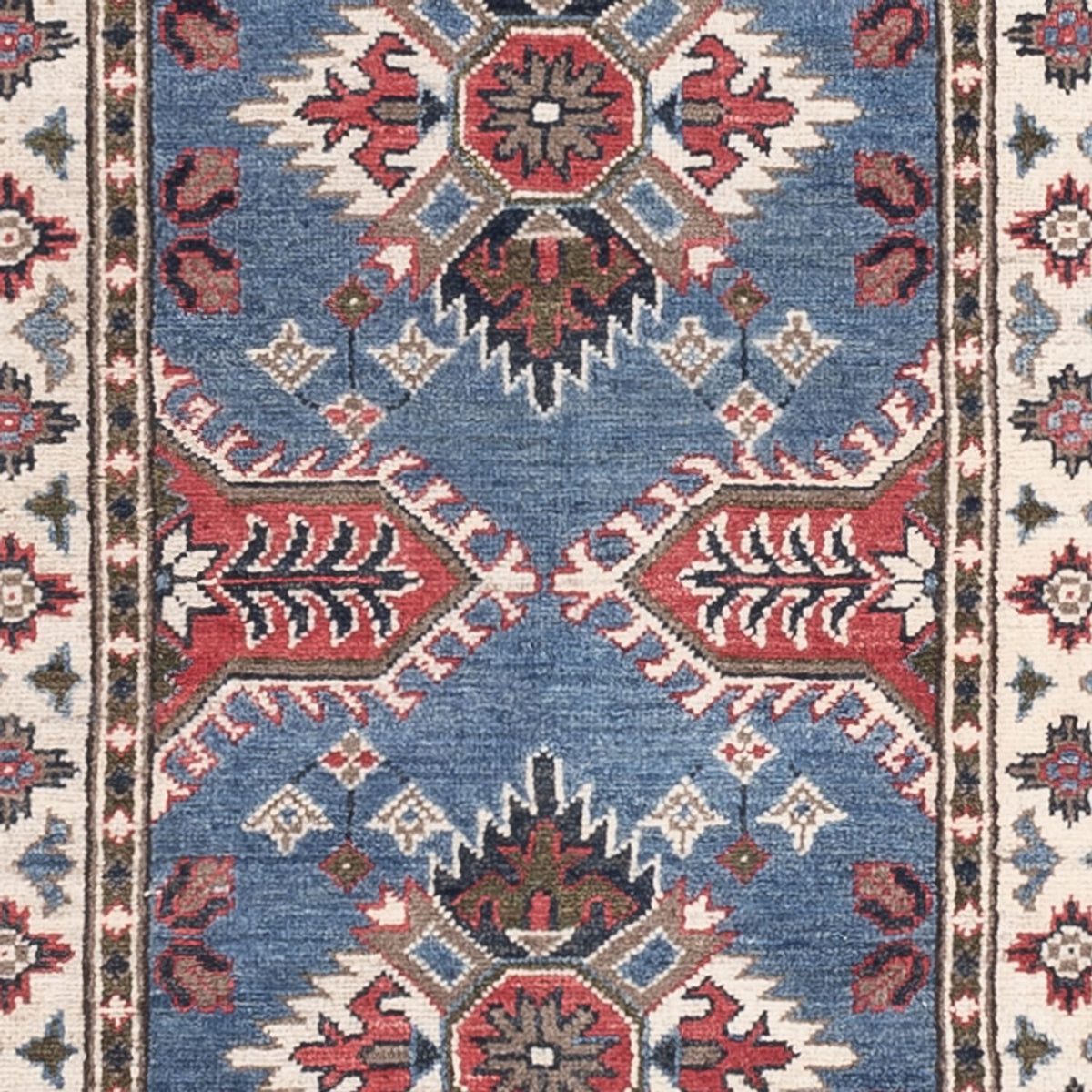 Runner Ziegler Carpet - Kazak - 288 x 82 cm - blå