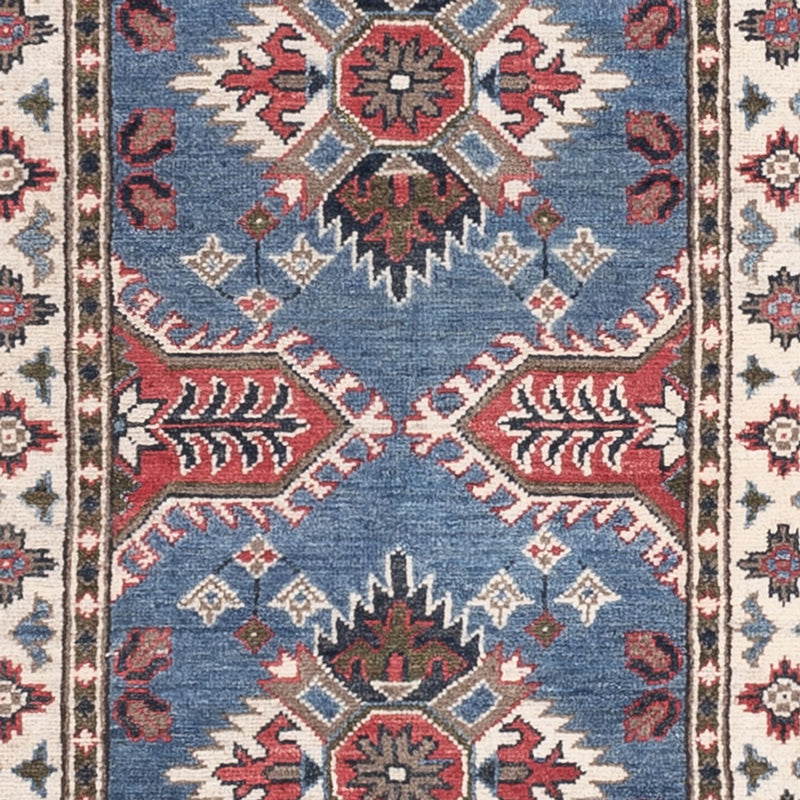 Runner Ziegler Carpet - Kazak - 288 x 82 cm - blå