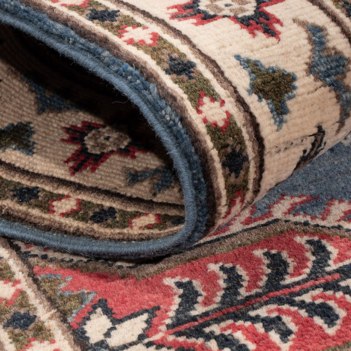 Runner Ziegler Carpet - Kazak - 288 x 82 cm - blå