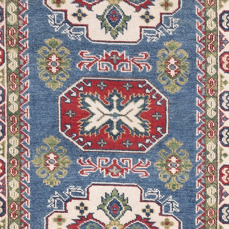 Runner Ziegler Carpet - Kazak - 281 x 80 cm - blå