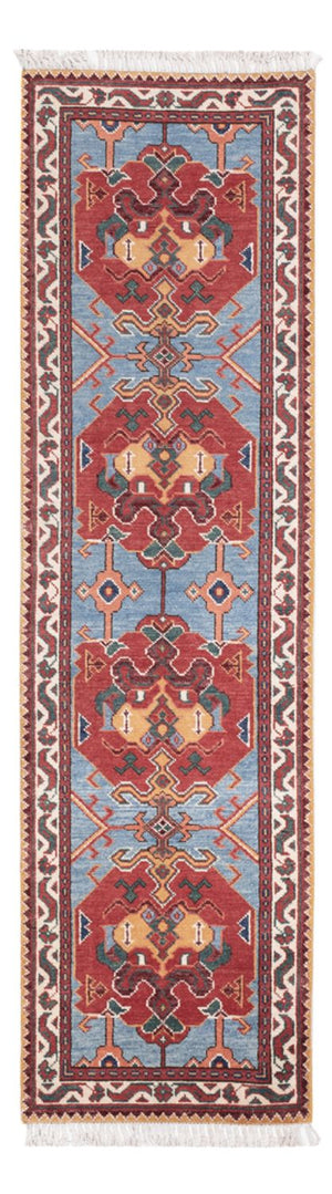 Runner Ziegler Carpet - Kazak - 287 x 77 cm - blå