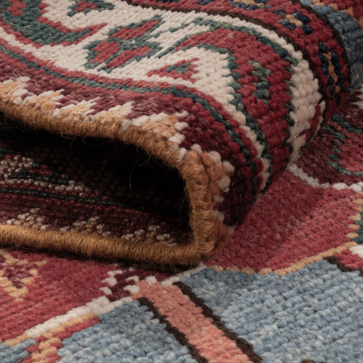 Runner Ziegler Carpet - Kazak - 287 x 77 cm - blå