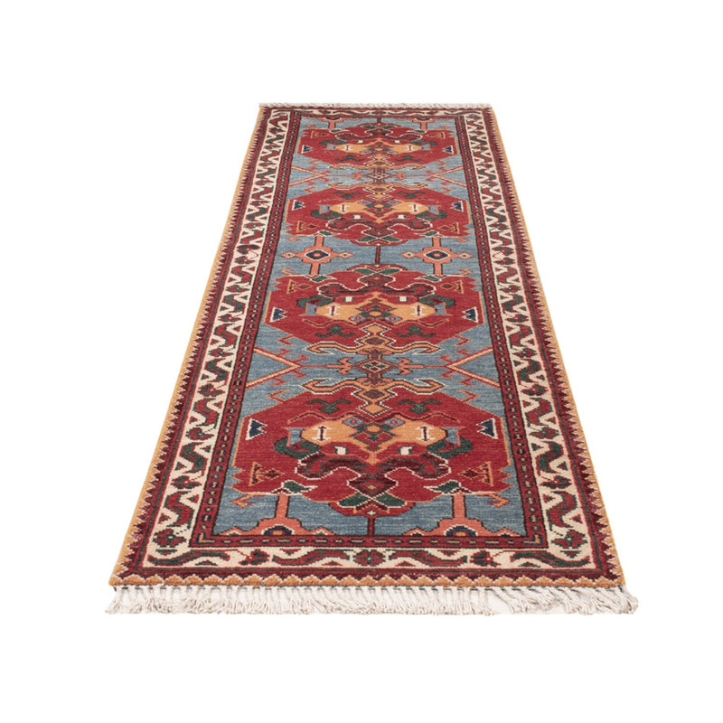 Runner Ziegler Carpet - Kazak - 287 x 77 cm - blå