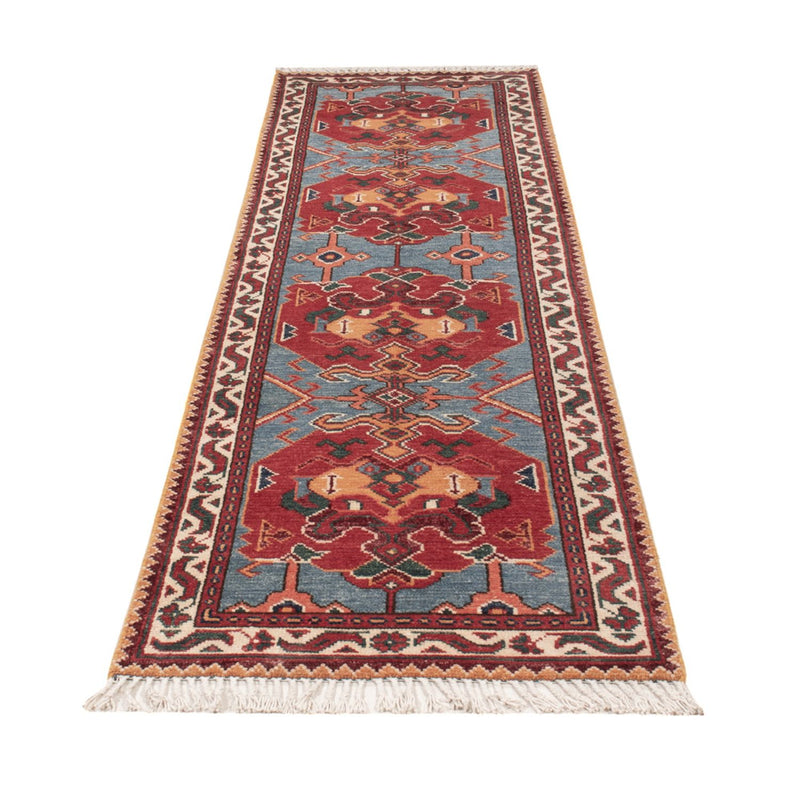 Runner Ziegler Carpet - Kazak - 287 x 75 cm - blå