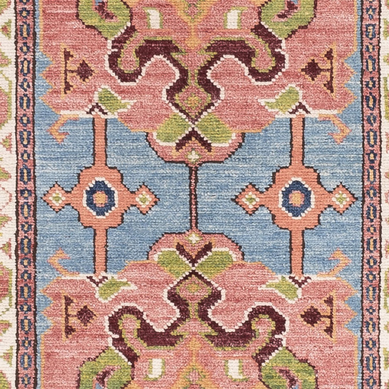 Runner Ziegler Carpet - Kazak - 296 x 78 cm - blå
