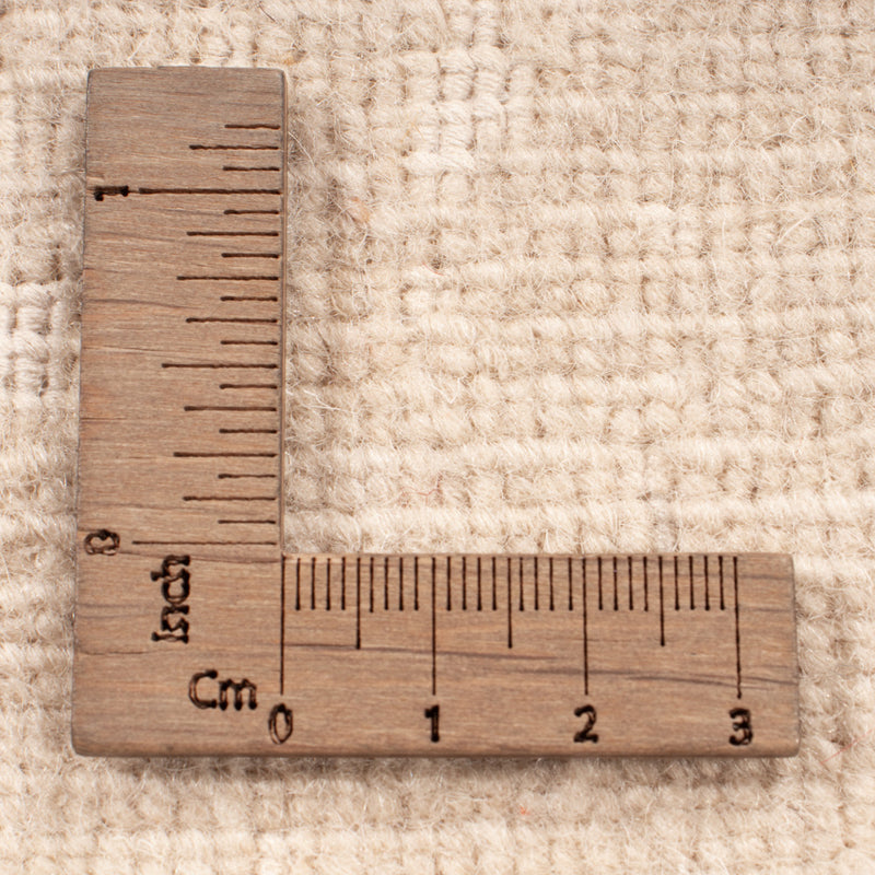 Designermatta - 243 x 175 cm - ljusbeige