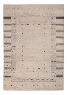 Gabbeh-mattan - Loribaft Indus - 246 x 176 cm - ljusbeige