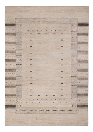 Gabbeh-mattan - Loribaft Indus - 246 x 176 cm - ljusbeige