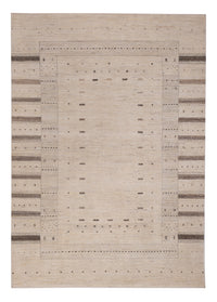 Gabbeh-mattan - Loribaft Indus - 245 x 174 cm - ljusbeige