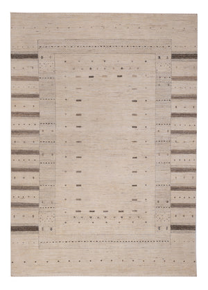 Gabbeh-mattan - Loribaft Indus - 245 x 174 cm - ljusbeige