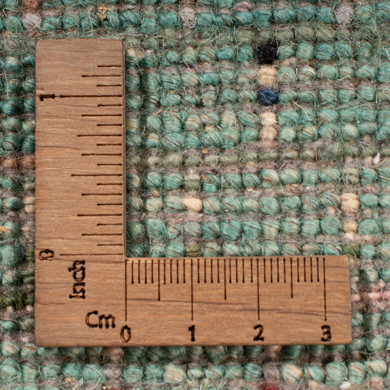 Designermatta - 240 x 201 cm - bensinblå