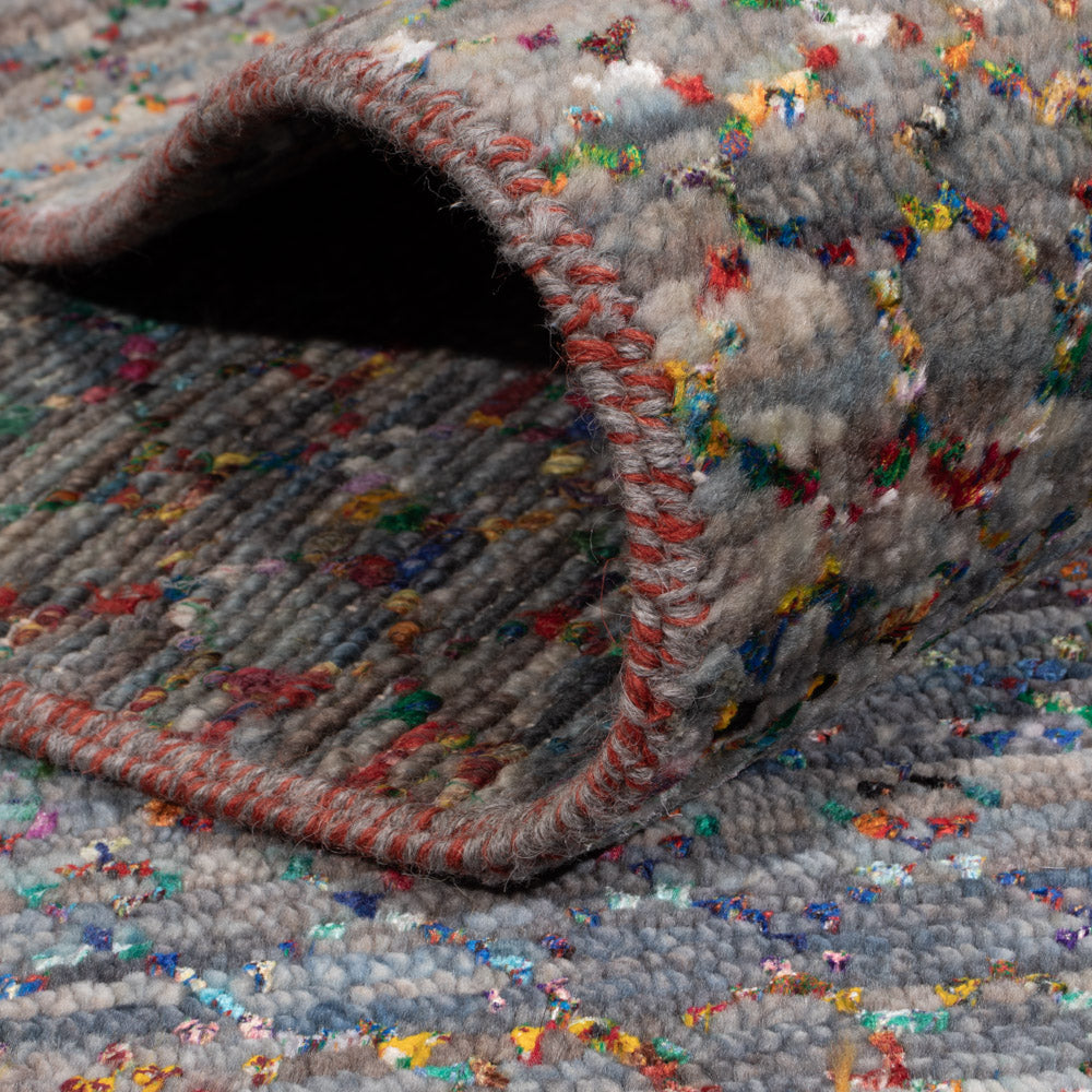 Designermatta - 223 x 170 cm - flerfärgad