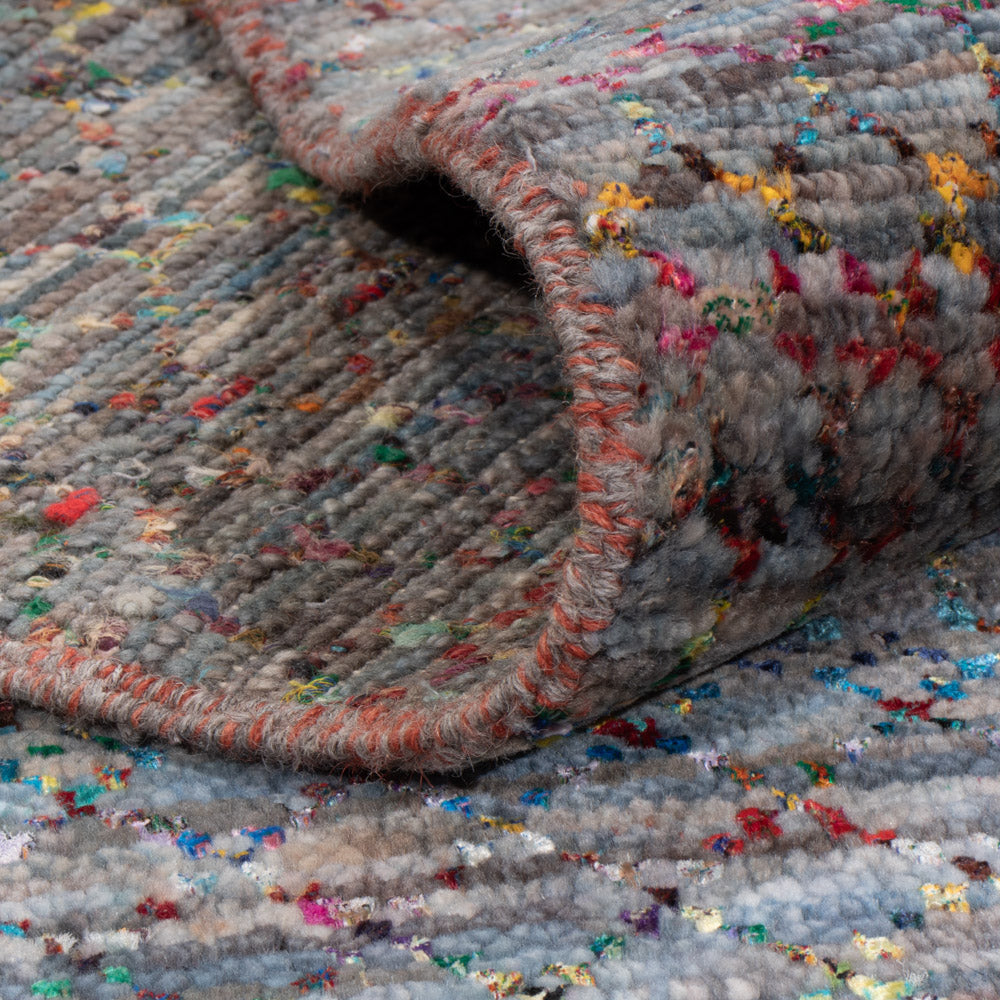 Designermatta - 239 x 172 cm - flerfärgad