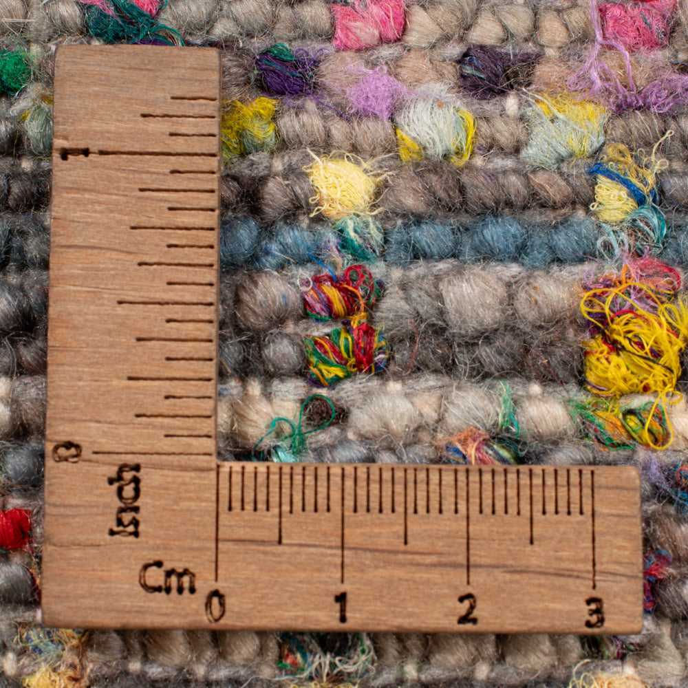 Designermatta - 246 x 173 cm - flerfärgad