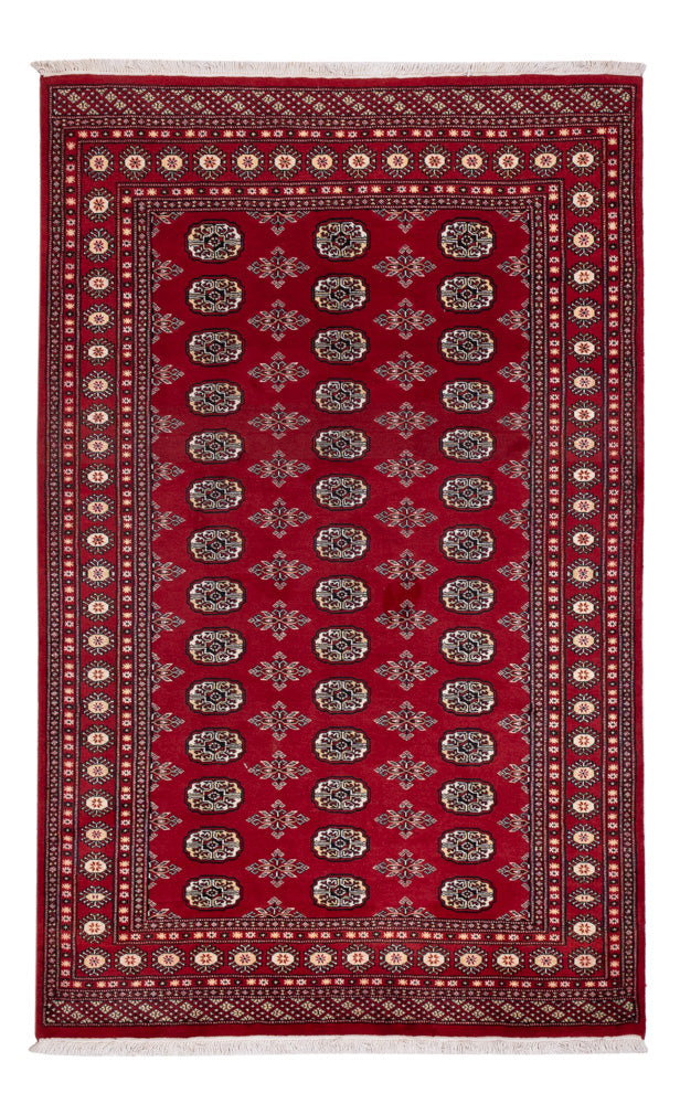 Pakistanska mattan - 244 x 154 cm - röd