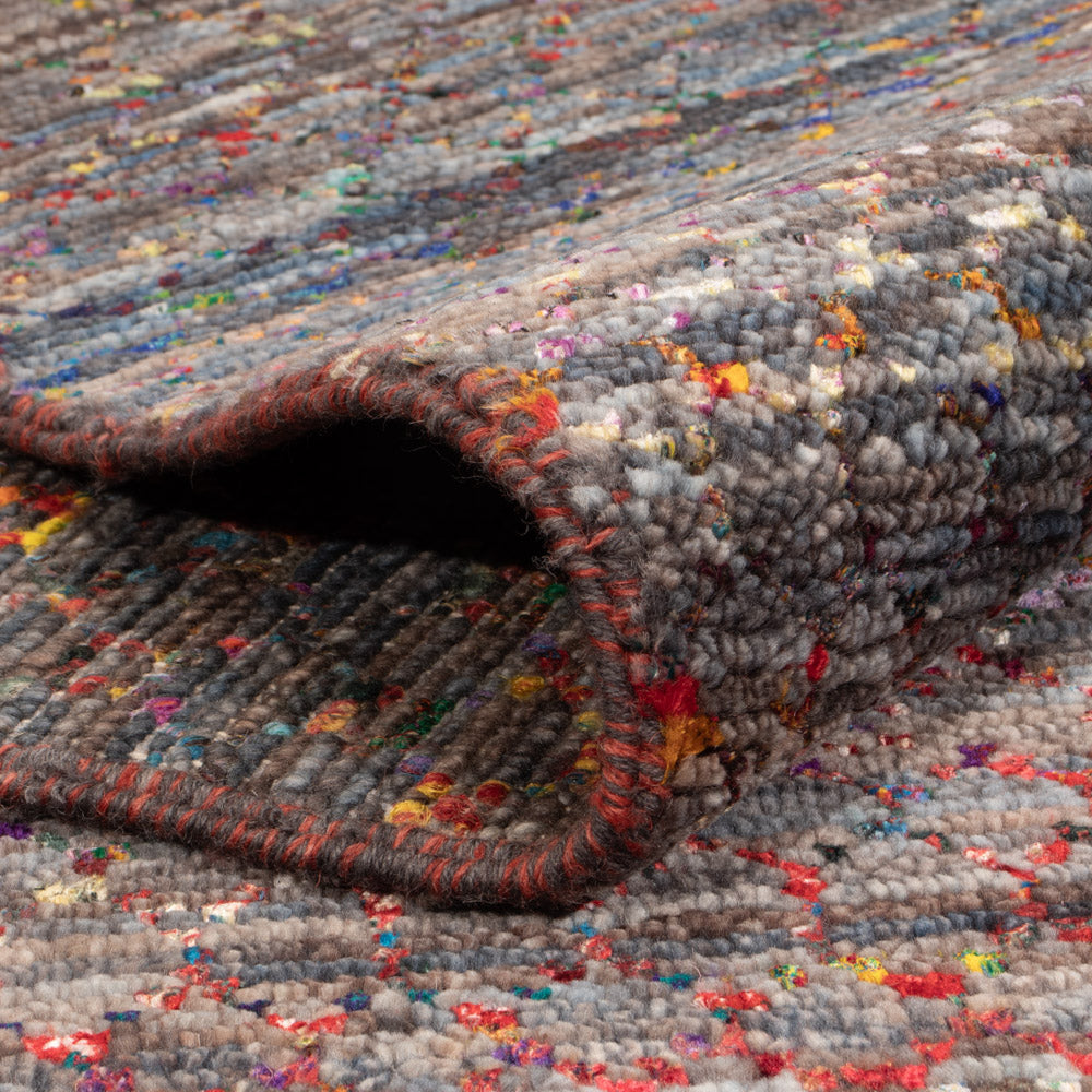 Designermatta - 238 x 172 cm - flerfärgad