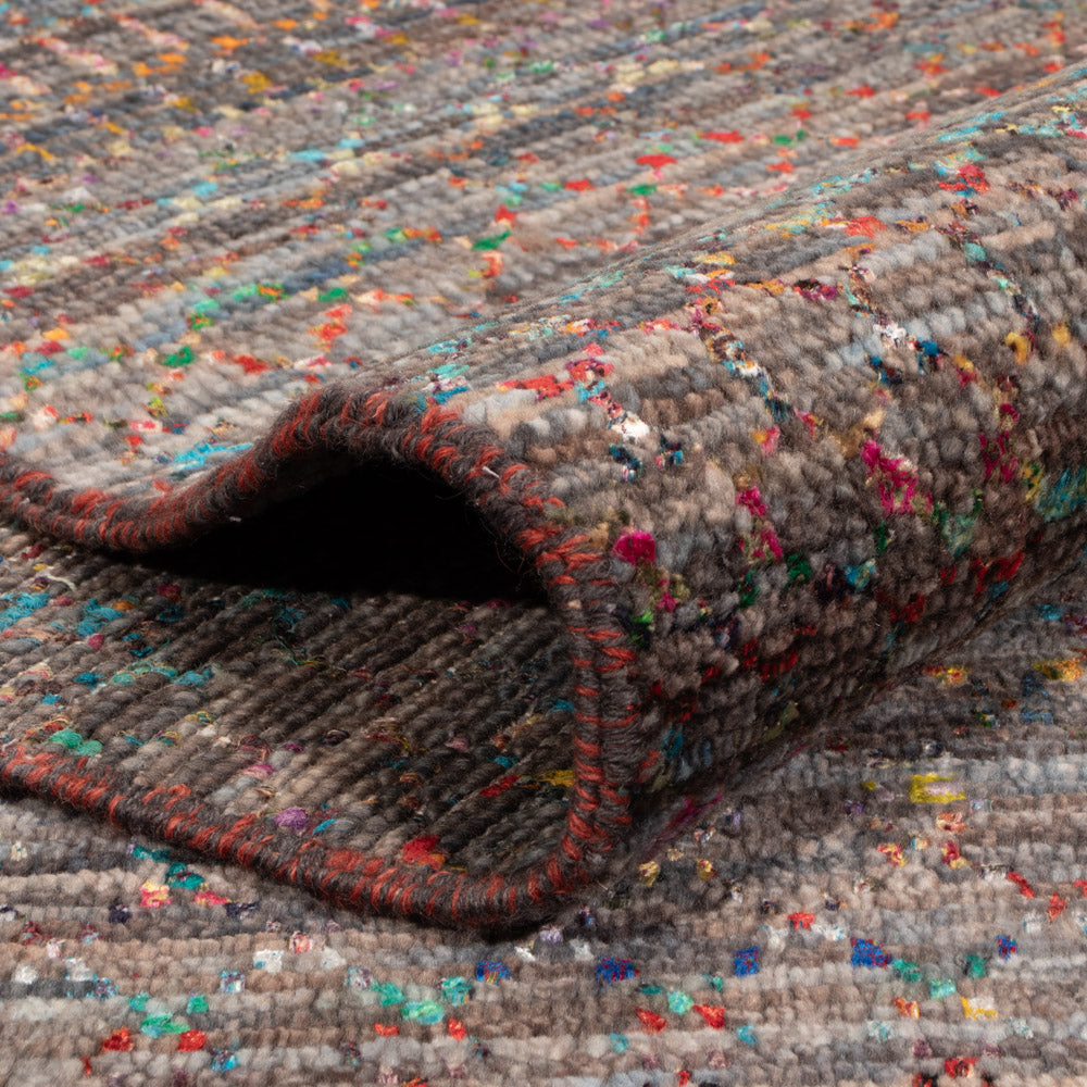 Designermatta - 243 x 172 cm - flerfärgad