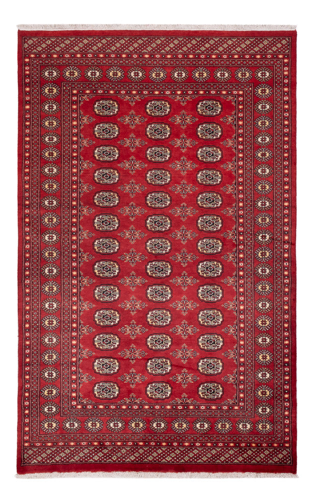Pakistanska mattan - 250 x 159 cm - röd