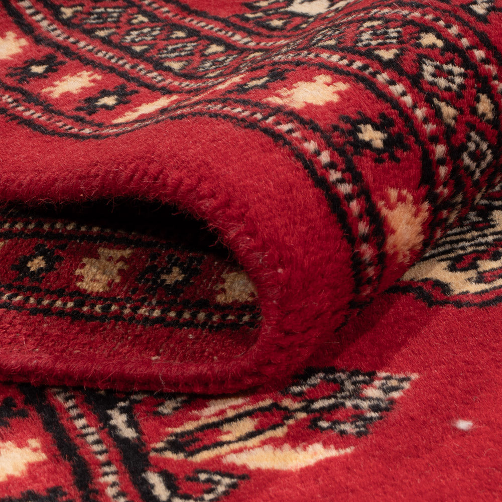 Pakistanska mattan - 258 x 179 cm - röd